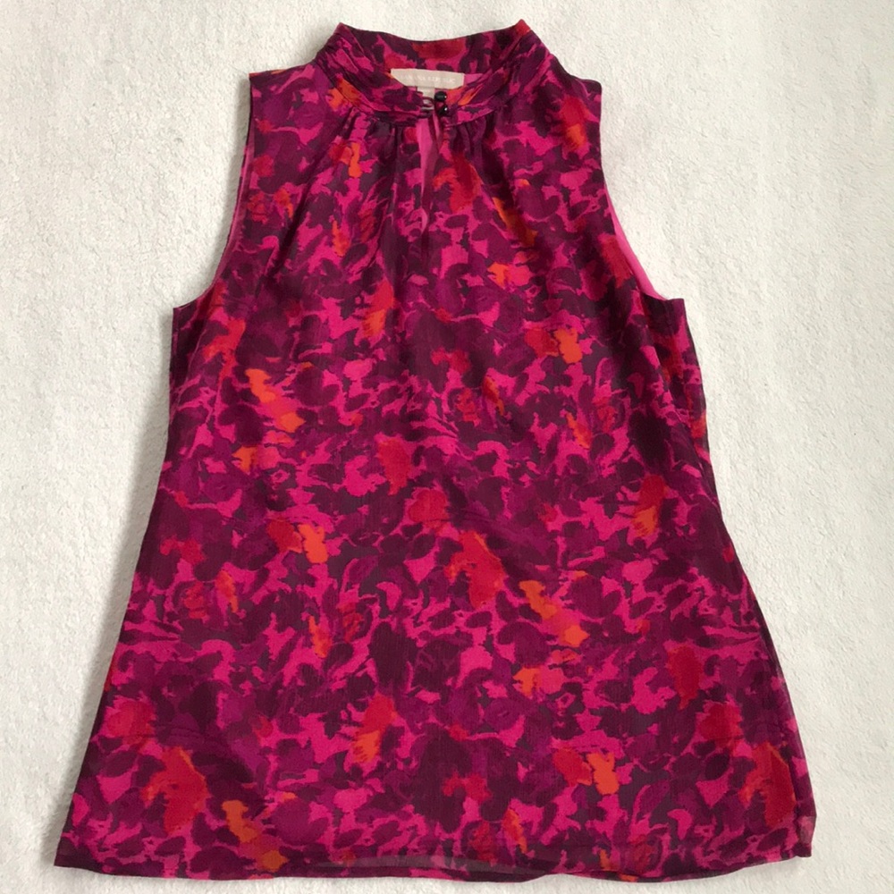 Banana Republic pink blouse - 4 petite